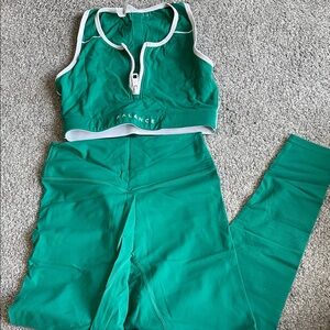 Balance Green Women's Activewear Set